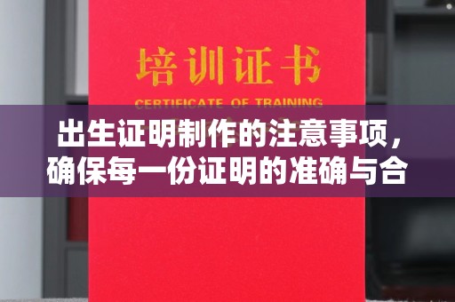 安宁出生证明制作的注意事项，确保每一份证明的准确与合法