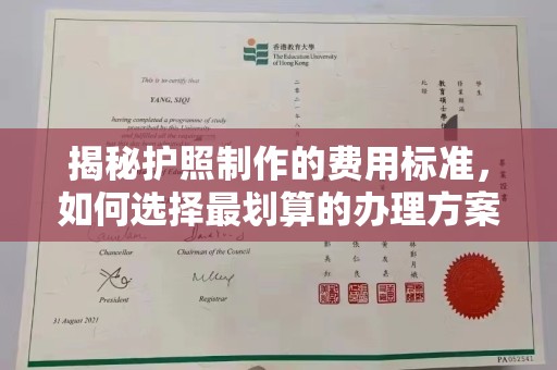 安宁揭秘护照制作的费用标准，如何选择最划算的办理方案？