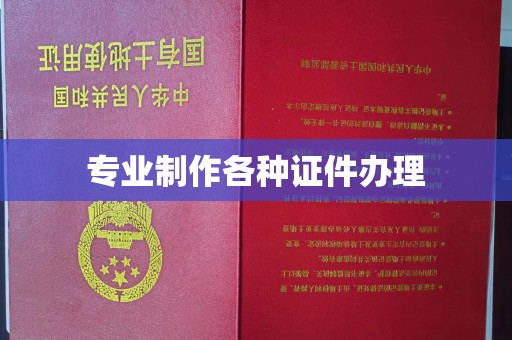 安宁专业制作各种证件办理